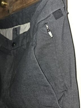 Lululemon Charcoal Gray Dress Pants with Side Zip Pocket